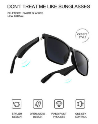 Eyeglasses музыки Bluetooth стекел самого ходового товара TWS aonike с Eyewear диктора беспроводным аудио умным